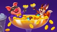 Moon Active posts daily links that provide free spins. (Image via Moon Active)
